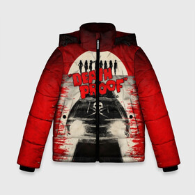 Зимняя куртка для мальчиков 3D Death Proof: в Ухте, ткань верха — 100% полиэстер; подклад — 100% полиэстер, утеплитель — 100% полиэстер | длина ниже бедра, удлиненная спинка, воротник стойка и отстегивающийся капюшон. Есть боковые карманы с листочкой на кнопках, утяжки по низу изделия и внутренний карман на молнии. 
Предусмотрены светоотражающий принт на спинке, радужный светоотражающий элемент на пуллере молнии и на резинке для утяжки | death proof | django | grindhouse | planet terror | quentin | rodriguez | tarantino | джанго | квентин | родригес | тарантино