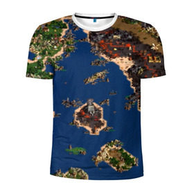 Мужская футболка 3D спортивная с принтом heroes 3 game в Ухте, 100% полиэстер с улучшенными характеристиками | приталенный силуэт, круглая горловина, широкие плечи, сужается к линии бедра | Тематика изображения на принте: angel | armor | artwork | creature | dragon | fantasy | fantasy art | game | griffin | heroes | heroes maps | heroes of might and magic | knight | might and magic | sword | warriors | weapon | wings | герои