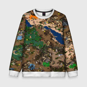 Детский свитшот 3D с принтом Heroes style HD в Ухте, 100% полиэстер | свободная посадка, прямой крой, мягкая тканевая резинка на рукавах и понизу свитшота | angel | armor | artwork | creature | dragon | fantasy | fantasy art | game | griffin | heroes | heroes maps | heroes of might and magic | knight | might and magic | sword | warriors | weapon | wings | герои