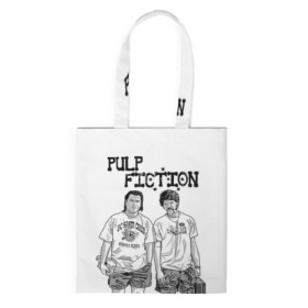 Сумка 3D повседневная Криминальное Чтиво: в Ухте, 100% полиэстер | Плотность: 200 г/м2; Размер: 34×35 см; Высота лямок: 30 см | pulp fiction | криминальное чтиво | фильм
