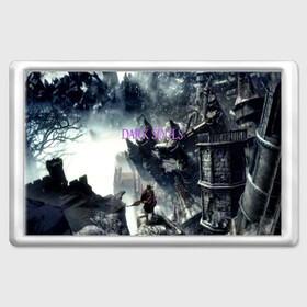 Магнит 45*70 с принтом DARK SOULS в Ухте, Пластик | Размер: 78*52 мм; Размер печати: 70*45 | Тематика изображения на принте: art | artwork | crown | dark soul | dark souls iii | death | digital art | embers | fanatsy | fire | flames | game | mask | skeletons | воин | минимализм | рыцарь | тёмные души