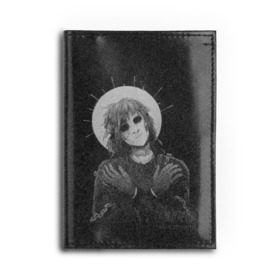 Обложка для автодокументов Sally Face: в Ухте, натуральная кожа |  размер 19,9*13 см; внутри 4 больших “конверта” для документов и один маленький отдел — туда идеально встанут права | game | sally | sally face | игра | классная | крутая | маска | мрак | салли | салли маска | салли фейс | салли фишер | тьма | фейс | цепи