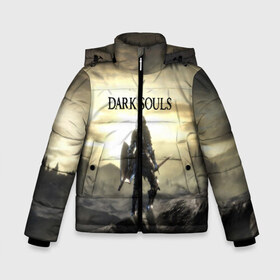 Зимняя куртка для мальчиков 3D с принтом DARK SOULS в Ухте, ткань верха — 100% полиэстер; подклад — 100% полиэстер, утеплитель — 100% полиэстер | длина ниже бедра, удлиненная спинка, воротник стойка и отстегивающийся капюшон. Есть боковые карманы с листочкой на кнопках, утяжки по низу изделия и внутренний карман на молнии. 

Предусмотрены светоотражающий принт на спинке, радужный светоотражающий элемент на пуллере молнии и на резинке для утяжки | Тематика изображения на принте: art | artwork | crown | dark soul | dark souls iii | death | digital art | embers | fanatsy | fire | flames | game | mask | skeletons | воин | минимализм | рыцарь | тёмные души