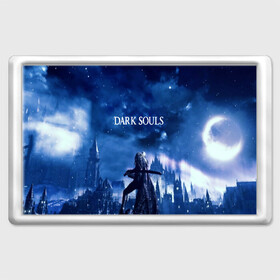 Магнит 45*70 с принтом DARK SOULS в Ухте, Пластик | Размер: 78*52 мм; Размер печати: 70*45 | Тематика изображения на принте: art | artwork | crown | dark soul | dark souls iii | death | digital art | embers | fanatsy | fire | flames | game | mask | skeletons | воин | минимализм | рыцарь | тёмные души