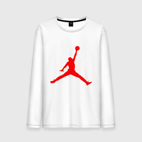Мужской лонгслив хлопок с принтом MICHAEL JORDAN в Ухте, 100% хлопок |  | 23 | bulls | chicago bulls | jordan | logo | michael jordan | paris saint germain | psg | red | sport | быки | джордан | лого | майкл джордан | псг | спорт | чигаго буллс