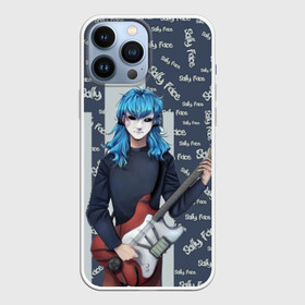 Чехол для iPhone 13 Pro Max с принтом Sally Face в Ухте,  |  | Тематика изображения на принте: face | johnson | larry | sally | загадка | кромсали | ларри | лицо | протез | салли | соседи | странные | тайна | ужас | фейс | фишер