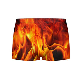 Мужские трусы 3D с принтом Огонь и дым в Ухте, 50% хлопок, 50% полиэстер | классическая посадка, на поясе мягкая тканевая резинка | fire | flame | in fire | smoke | в огне | дым | огненный | огонь | текстуры