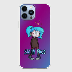 Чехол для iPhone 13 Pro Max с принтом Sally Face в Ухте,  |  | Тематика изображения на принте: sally face | игра | компьютерная игра | лицо | маска | протез | сали фейс | салли фейс | школа | шрамы