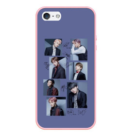 Чехол для iPhone 5/5S матовый BTS: в Ухте, Силикон | Область печати: задняя сторона чехла, без боковых панелей | j pop | k pop | korea | music | nct | pop | pop idols | айдолы | бтс | идолы | к поп | корейская музыка | корея | нст | поп | попса