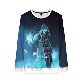 Женский свитшот 3D с принтом FORTNITE в Ухте, 100% полиэстер с мягким внутренним слоем | круглый вырез горловины, мягкая резинка на манжетах и поясе, свободная посадка по фигуре | battle royale | epic games fortnite | fortnite | fortnite game | game | retrowave | synthwave | игры | фортнайт