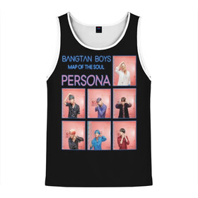 Мужская майка 3D с принтом BTS Lifestyle в Ухте, 100% полиэстер | круглая горловина, приталенный силуэт, длина до линии бедра. Пройма и горловина окантованы тонкой бейкой | Тематика изображения на принте: bangtan | boy | j hope | jimin | jin | jungkook | korea | luv | rm | suga | v | with | бтс | кей | поп