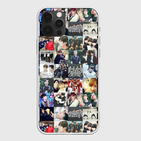 Чехол для iPhone 12 Pro Max с принтом BTS Collage в Ухте, Силикон |  | bangtan | boy | j hope | jimin | jin | jungkook | korea | luv | rm | suga | v | with | бтс | кей | поп