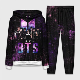 Женский костюм 3D (с толстовкой) с принтом BTS в Ухте,  |  | bangtan | boy | j hope | jimin | jin | jungkook | korea | luv | rm | suga | v | with | бтс | кей | поп