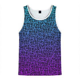 Мужская майка 3D с принтом BTS в Ухте, 100% полиэстер | круглая горловина, приталенный силуэт, длина до линии бедра. Пройма и горловина окантованы тонкой бейкой | Тематика изображения на принте: bangtan boys | bt21 | bts | bts army | bts stickers | j hope | jimin | jin | jungkook | k pop | rap monster | rapmon | suga | v | бтс | корея | стикеры bts