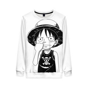 Женский свитшот 3D с принтом One Piece в Ухте, 100% полиэстер с мягким внутренним слоем | круглый вырез горловины, мягкая резинка на манжетах и поясе, свободная посадка по фигуре | monkey d. luffy | one piece | tony tony chopper | аниме | большой куш | ван пис | ванпис | манга | манки д. луффи | пираты | пираты соломенной шляпы | тони тони чоппер
