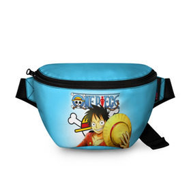 Поясная сумка 3D с принтом One Piece в Ухте, 100% полиэстер | плотная ткань, ремень с регулируемой длиной, внутри несколько карманов для мелочей, основное отделение и карман с обратной стороны сумки застегиваются на молнию | monkey d. luffy | one piece | tony tony chopper | аниме | большой куш | ван пис | ванпис | манга | манки д. луффи | пираты | пираты соломенной шляпы | тони тони чоппер