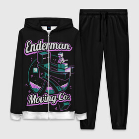 Женский костюм 3D с принтом Майнкрафт, Эндермен в Ухте,  |  | enderman | minecraft | игры | компьютерные игры | майнкрафт | мобы майнкрафт | странник края