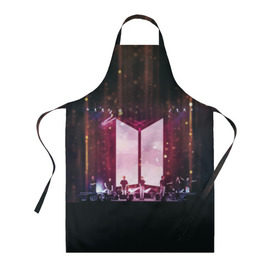 Фартук 3D с принтом BTS в Ухте, 100% полиэстер | общий размер — 65 х 85 см, ширина нагрудника — 26 см, горловина — 53 см, длина завязок — 54 см, общий обхват в поясе — 173 см. Принт на завязках и на горловине наносится с двух сторон, на основной части фартука — только с внешней стороны | army | bangtan | beyond | boys | bts | j hope | jimin | jin | jungkook | k pop | rm | scene | suga | the | v | армия | арэма | бтс | ви | джей хоупа | сюги | чимина | чина | чонгука