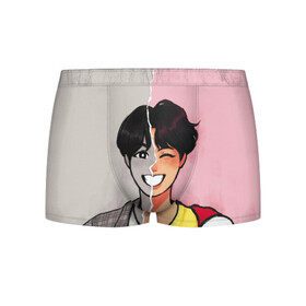 Мужские трусы 3D K-Pop: в Ухте, 50% хлопок, 50% полиэстер | классическая посадка, на поясе мягкая тканевая резинка | bts | jimin | jin | jungkook | k pop | kim taehyung | korean | suga | бтс | джонгук | ким сокчин | ким тэ хён | корейский поп | корея | мин юнги | пак | суга | чимин | чон