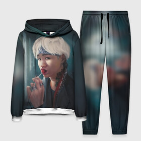 Мужской костюм 3D (с толстовкой) с принтом Suga в Ухте,  |  | Тематика изображения на принте: bts | jimin | jin | jungkook | k pop | kim taehyung | korean | suga | бтс | джонгук | ким сокчин | ким тэ хён | корейский поп | корея | мин юнги | пак | суга | чимин | чон