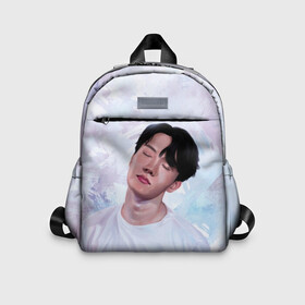 Детский рюкзак 3D с принтом BTS в Ухте, 100% полиэстер | лямки с регулируемой длиной, сверху петелька, чтобы рюкзак можно было повесить на вешалку. Основное отделение закрывается на молнию, как и внешний карман. Внутри дополнительный карман. По бокам два дополнительных кармашка | bts | jimin | jin | jungkook | k pop | kim taehyung | korean | suga | бтс | джонгук | ким сокчин | ким тэ хён | корейский поп | корея | мин юнги | пак | суга | чимин | чон