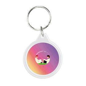 Брелок круглый с принтом BTS в Ухте, пластик и полированная сталь | круглая форма, металлическое крепление в виде кольца | bts | jimin | jin | jungkook | k pop | kim taehyung | korean | suga | бтс | джонгук | ким сокчин | ким тэ хён | корейский поп | корея | мин юнги | пак | суга | чимин | чон