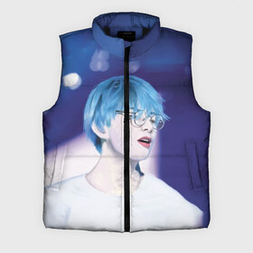 Мужской жилет утепленный 3D с принтом BTS Blue в Ухте,  |  | bts | jimin | jin | jungkook | k pop | kim taehyung | korean | suga | бтс | джонгук | ким сокчин | ким тэ хён | корейский поп | корея | мин юнги | пак | суга | чимин | чон