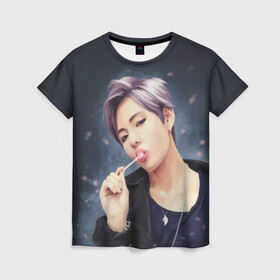 Женская футболка 3D с принтом Hair в Ухте, 100% полиэфир ( синтетическое хлопкоподобное полотно) | прямой крой, круглый вырез горловины, длина до линии бедер | bts | jimin | jin | jungkook | k pop | kim taehyung | korean | suga | бтс | джонгук | ким сокчин | ким тэ хён | корейский поп | корея | мин юнги | пак | суга | чимин | чон