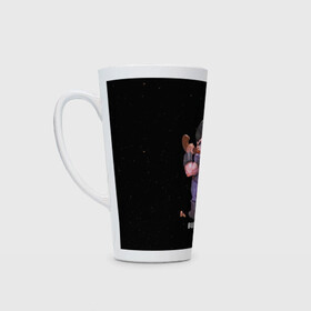 Кружка Латте с принтом Bill в Ухте, Белая керамика | Объем 480 мл; Высота 150 мм; Диаметр 90 мм | brawl stars | jessie | leon | spike | бравл старс | джесси | леон | спайк