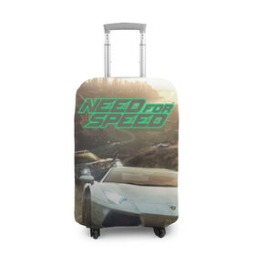 Чехол для чемодана 3D с принтом Need for Speed в Ухте, 86% полиэфир, 14% спандекс | двустороннее нанесение принта, прорези для ручек и колес | games | most | nfs mw | off | payback | racing | rip | wanted | авто | вип | гонки | жажда скорости | класс | машины | нид | симулятор | фор