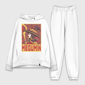 Женский костюм хлопок Oversize с принтом Megumin плакат в профиль в Ухте,  |  | anime | konosuba | manga | megumin | аниме | коносуба | манга | мэгумин