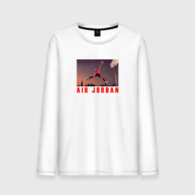 Мужской лонгслив хлопок с принтом MICHAEL JORDAN в Ухте, 100% хлопок |  | 23 | bulls | chicago bulls | jordan | logo | michael jordan | nba | paris saint germain | psg | red | sport | быки | джордан | лого | майкл джордан | псг | спорт | чигаго буллс