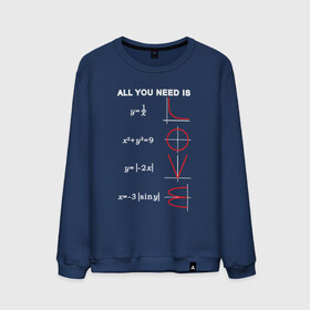 Мужской свитшот хлопок с принтом All You Need Is Love в Ухте, 100% хлопок |  | 14 февраля | family | friend | happy | heart | love is | valentine | wedding | ангел | валентин | губы | девочка | девушка | день святого валентина | добро | дружба | жена | жених | лето | любимая | любимый | любовь | мечта | муж