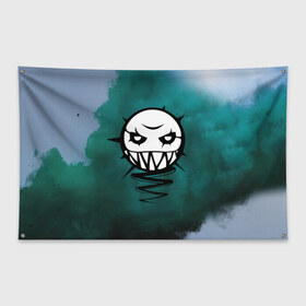 Флаг-баннер с принтом R6S ЭЛА в Ухте, 100% полиэстер | размер 67 х 109 см, плотность ткани — 95 г/м2; по краям флага есть четыре люверса для крепления | 6 | cybersport | esport | logo | pro league | rainbow | rainbow six siege | six | team | киберспорт | лого | радуга осада | эла.ela