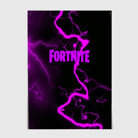 Постер с принтом FORTNITE в Ухте, 100% бумага
 | бумага, плотность 150 мг. Матовая, но за счет высокого коэффициента гладкости имеет небольшой блеск и дает на свету блики, но в отличии от глянцевой бумаги не покрыта лаком | battle royale | fortnite | fortnite battle royale | futuresynth | game | outrun | retrowave | synth | synthwave | игры | ретровейв | синтвейв | фортнайт