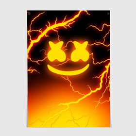 Постер THUNDER MELLO: в Ухте, 100% бумага
 | бумага, плотность 150 мг. Матовая, но за счет высокого коэффициента гладкости имеет небольшой блеск и дает на свету блики, но в отличии от глянцевой бумаги не покрыта лаком | dj | marshmello | thunder | usa | америка | клубная музыка | маршмелло | молнии | музыка | музыкант