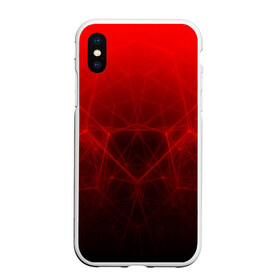 Чехол для iPhone XS Max матовый с принтом ГОЛОГРАФИЧЕСКАЯ ЗАЩИТА в Ухте, Силикон | Область печати: задняя сторона чехла, без боковых панелей | Тематика изображения на принте: abstraction | cyber | cyberpunk | future | geometry | hexagon | neon | techno | texture | абстракция | броня | геометрия | кибер | краски | неон | неоновый | сетка | соты | стальная броня | текстура | шестигранники