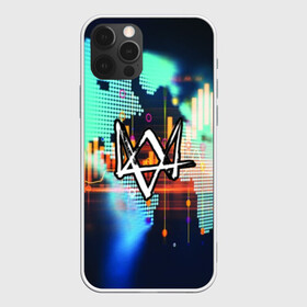 Чехол для iPhone 12 Pro с принтом WATCH DOGS(DED SEC) в Ухте, силикон | область печати: задняя сторона чехла, без боковых панелей | action | ct os | ded sec | fox | game | gamer | glitch | hacker | player | watch dogs | watch dogs 2 | глитч | знак лиса | игра | компьютерная игра | маркус | хакер