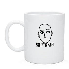 Кружка с принтом Saitama в Ухте, керамика | объем — 330 мл, диаметр — 80 мм. Принт наносится на бока кружки, можно сделать два разных изображения | one | one punch man | бесправный ездок | бласт | бэнг | ванпанчмен | генос | демон киборг | лысый плащ | ниндзя | сайтама | сверхзвуковой соник | серебряный клык | тацумаки | человек один удар