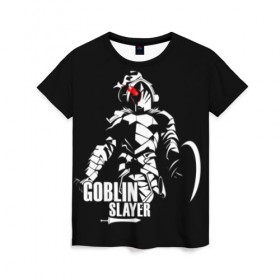 Женская футболка 3D с принтом Goblin Slayer 4 в Ухте, 100% полиэфир ( синтетическое хлопкоподобное полотно) | прямой крой, круглый вырез горловины, длина до линии бедер | anime | goblin | goblin slayer | manga | slayer | аниме | гоблин | манга | рыцарь