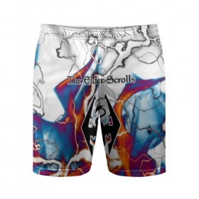Мужские шорты 3D спортивные THE ELDER SCROLLS: в Ухте,  |  | art game | art skyrim | forest | game | skyrim | the elder scrolls v skyrim | горы | довакин | древние свитки | игра | лес | небо | скайрим