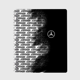 Тетрадь с принтом Mercedes в Ухте, 100% бумага | 48 листов, плотность листов — 60 г/м2, плотность картонной обложки — 250 г/м2. Листы скреплены сбоку удобной пружинной спиралью. Уголки страниц и обложки скругленные. Цвет линий — светло-серый
 | amg | mercedes | авто | автомобиль | иномарка | логотип | машина | мерседес | текстура