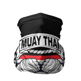 Бандана-труба 3D с принтом Muay Thai в Ухте, 100% полиэстер, ткань с особыми свойствами — Activecool | плотность 150‒180 г/м2; хорошо тянется, но сохраняет форму | fight | muay thai | thai boxing | ufc | бокс | ката | кикбоксин | лаос | лоу кик | муай | мьянма | поединок | таиланд | тай | тайский | таолу