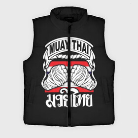 Мужской жилет утепленный 3D с принтом Muay Thai в Ухте,  |  | Тематика изображения на принте: fight | muay thai | thai boxing | ufc | бокс | ката | кикбоксин | лаос | лоу кик | муай | мьянма | поединок | таиланд | тай | тайский | таолу