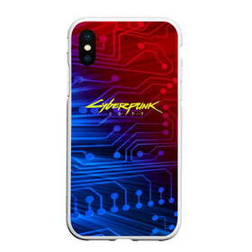 Чехол для iPhone XS Max матовый с принтом Cyberpunk 2077 в Ухте, Силикон | Область печати: задняя сторона чехла, без боковых панелей | 2077 | cd projekt red | cyberpunk | cyberpunk 2077 | game | арт | будущее | видеоигра | игра | киберпанк 2077 | киборг | киборги