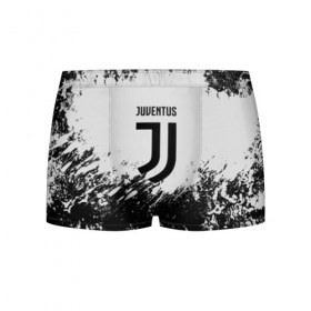 Мужские трусы 3D с принтом Juventus в Ухте, 50% хлопок, 50% полиэстер | классическая посадка, на поясе мягкая тканевая резинка | Тематика изображения на принте: italia | juve | juventus | sport | италия | спорт | спортивная форма | футбол | футбольный | чемпионат | ювентус