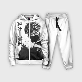 Детский костюм 3D с принтом Scarlxrd в Ухте,  |  | dxxm | immxrtalisatixn | infinity | lxrdszn | mazzi maz | rap | scarlxrd | scrlxrd | мариус листроп | рэп | скарлорд | хипхоп