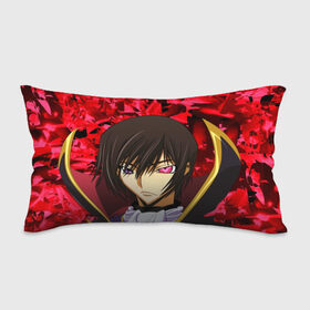Подушка 3D антистресс с принтом Code Geass (Лелуш Ламперуж). в Ухте, наволочка — 100% полиэстер, наполнитель — вспененный полистирол | состоит из подушки и наволочки на молнии | абстракция | аниме | код гиас | лелуш британский | лелуш ламберг | лелуш ламперуж | текстура