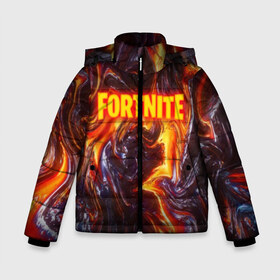 Зимняя куртка для мальчиков 3D FORTNITE LIQUID FIRE: в Ухте, ткань верха — 100% полиэстер; подклад — 100% полиэстер, утеплитель — 100% полиэстер | длина ниже бедра, удлиненная спинка, воротник стойка и отстегивающийся капюшон. Есть боковые карманы с листочкой на кнопках, утяжки по низу изделия и внутренний карман на молнии. 
Предусмотрены светоотражающий принт на спинке, радужный светоотражающий элемент на пуллере молнии и на резинке для утяжки | 2019 | armor | armour | cybersport | esport | fortnite | game | llama | logo | броня | игра | киберспорт | лава. | лама | фиолетовый | фирменные цвета | фортнайт