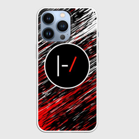 Чехол для iPhone 13 Pro с принтом TWENTY ONE PILOTS в Ухте,  |  | 21 pilots | 21p | music | paints | rock | top | trench | twenty one pilots | брызги | группа | краски | музыка | рок